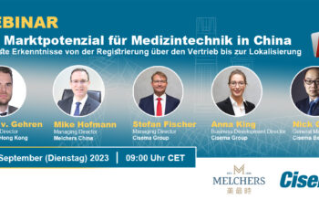 REGISTER FOR OUR WEBINAR: CAPTURING THE MEDICAL DEVICES MARKET POTENTIAL IN CHINA